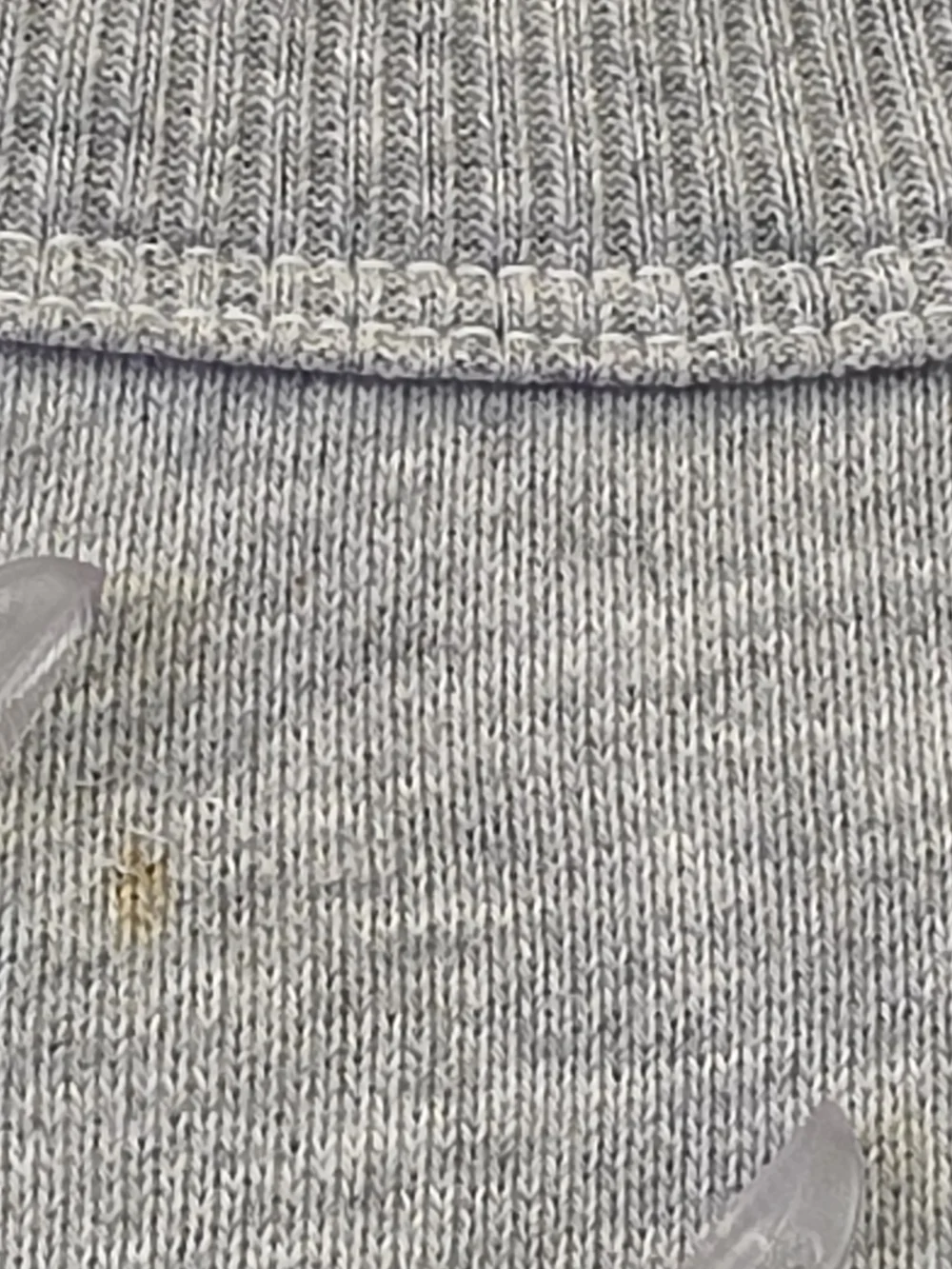 Aerie Puff Sleeve Cropped Top Womens XL Gray Knit Casual Short Sleeve - Picture 3 of 9